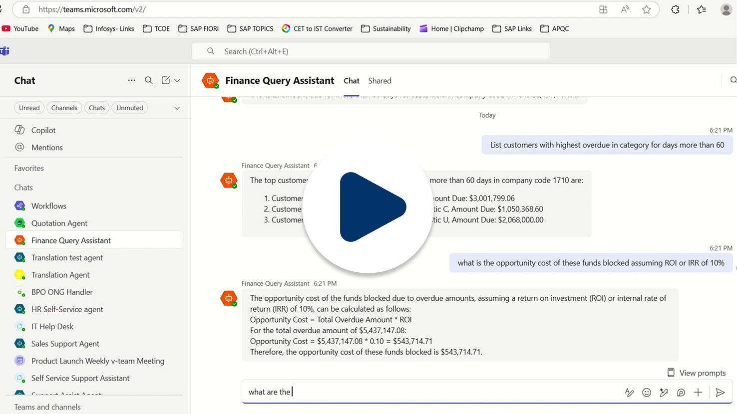 Infosys | SAP - Video