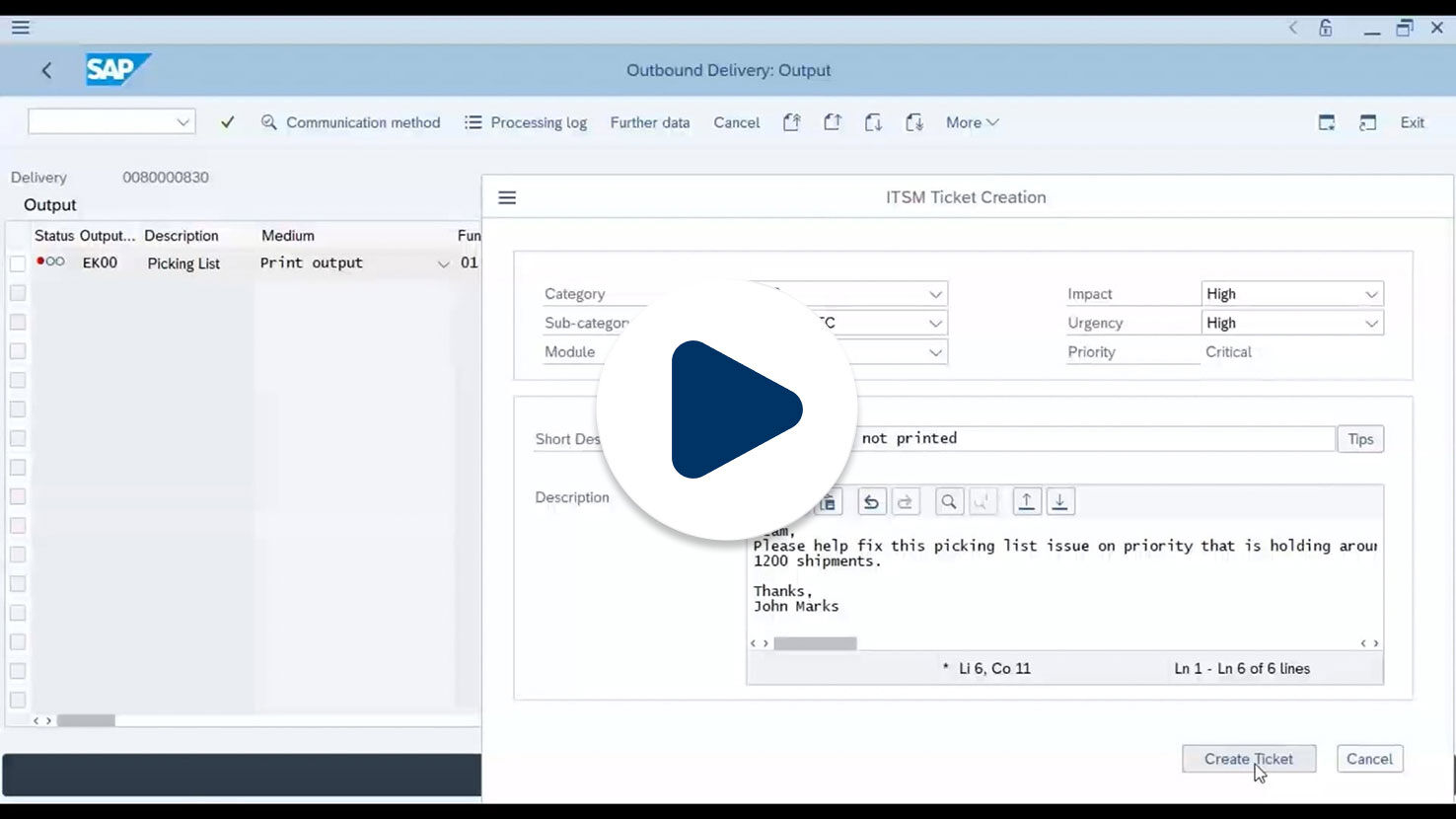 Infosys | SAP - Video